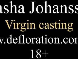 Masha Johansson Virgin’s First Casting on Camera: x rated film ae