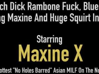 Asian Persuasion Maxine X Fucks Massive 24 Inch peter & Crazy penis Machine!