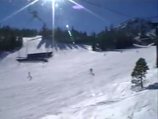 Provocative brunette fucked hard 1 hour next thing right after snowboarding