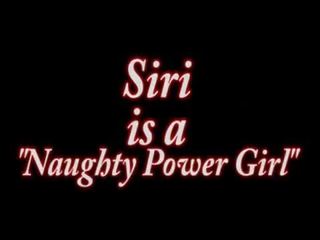 Busty feature Siri Plays With sex video Toy in CosPlay!