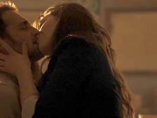 Kat Dennings smooching and x rated film Scene from Daydream Nation
