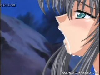 Beguiling Hentai Teen Chick In An Act Of Sexual Servitude