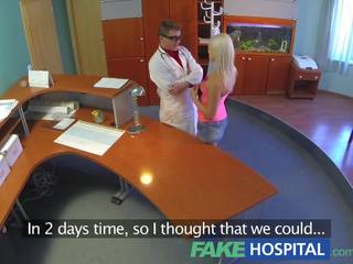 FakeHospital Dirty expert explores every inch of ravishing blondes body