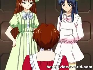 Lesbian anime adult film clip with dildo toys